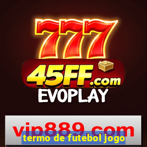 termo de futebol jogo